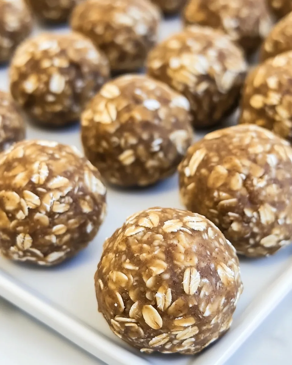 Peanut Butter Oatmeal Balls