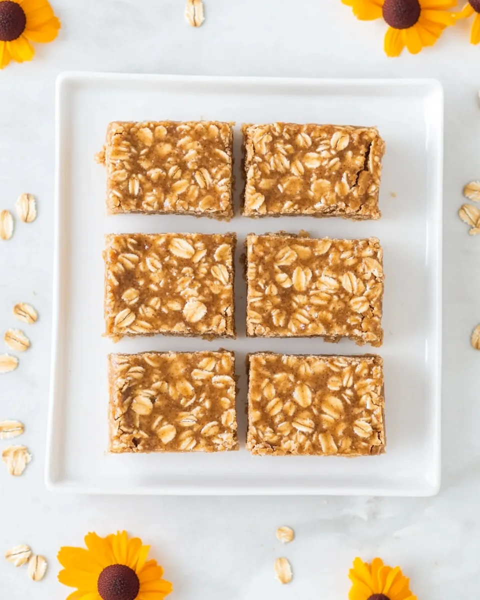 Peanut Butter Oatmeal Bars