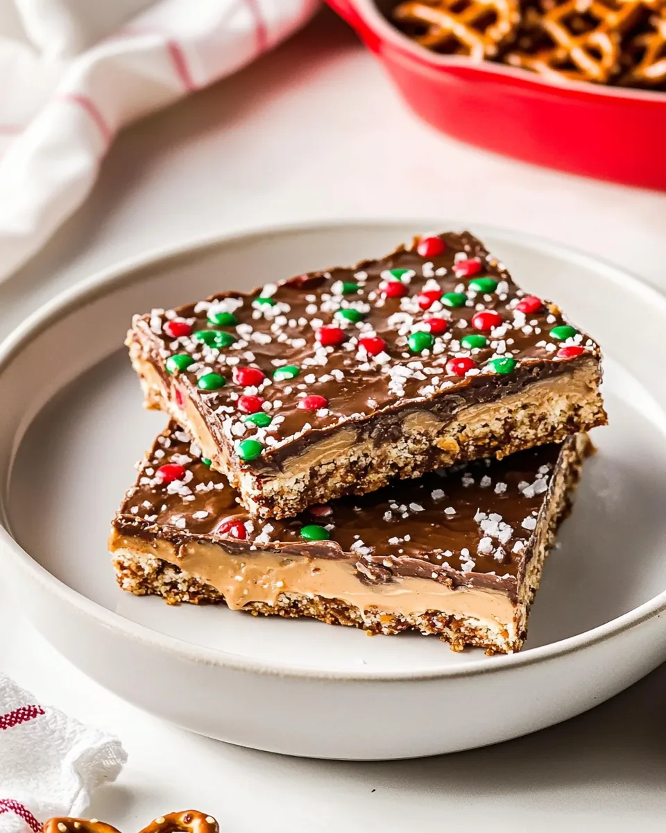 Peanut Butter Pretzel Bars