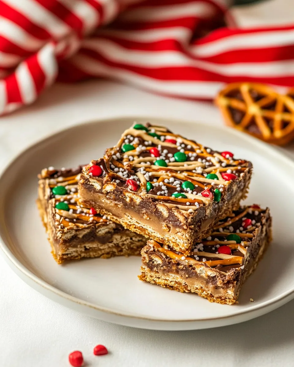 Peanut Butter Pretzel Bars
