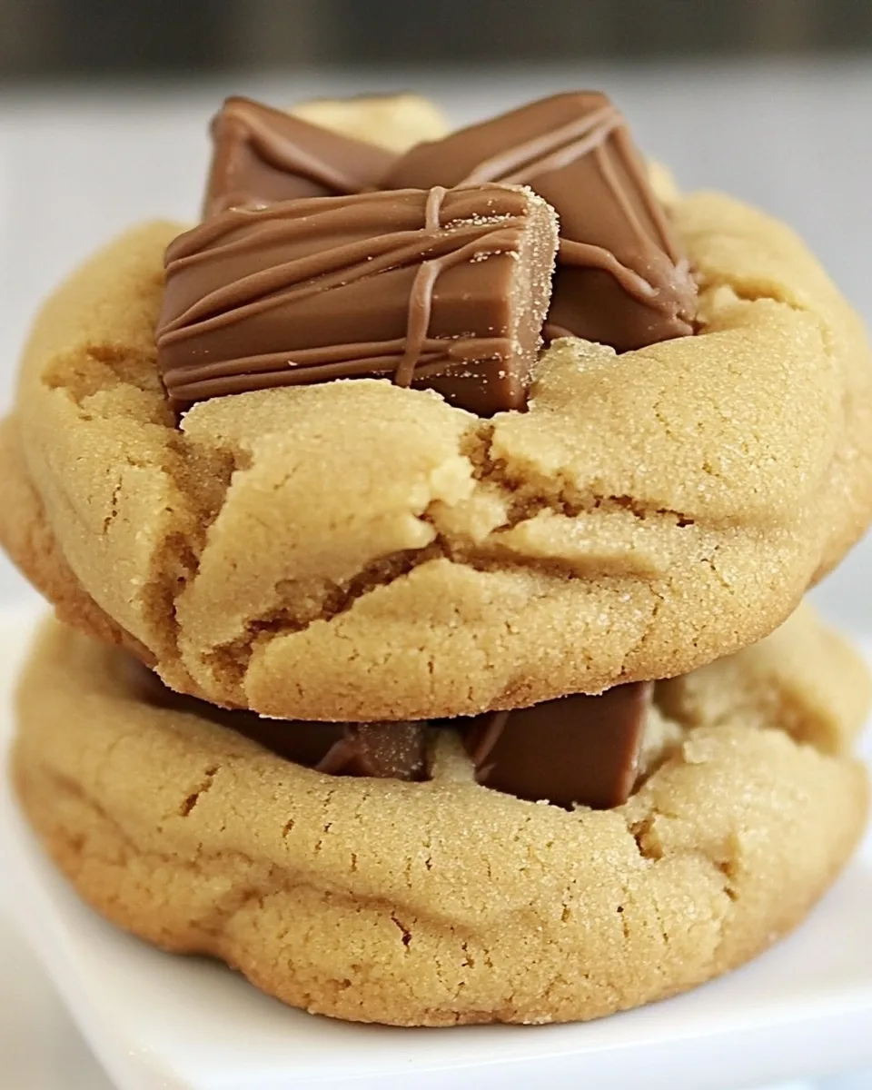 Peanut Butter Snicker Cookies