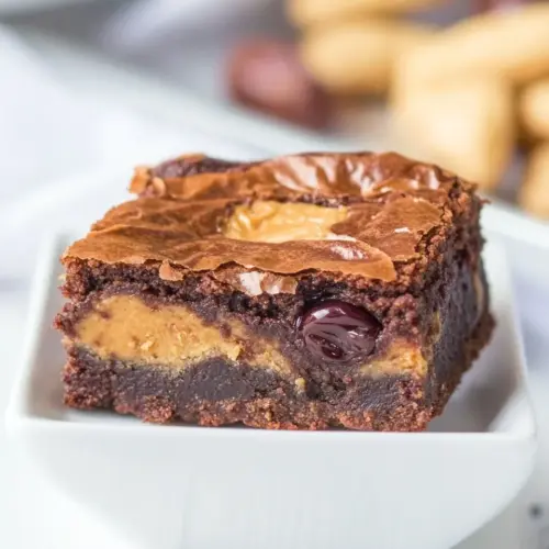 Peanut Butter and Jelly Brownies