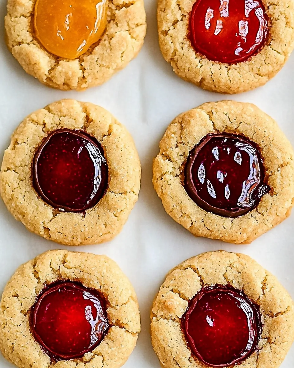 Peanut Butter and Jelly Cookies