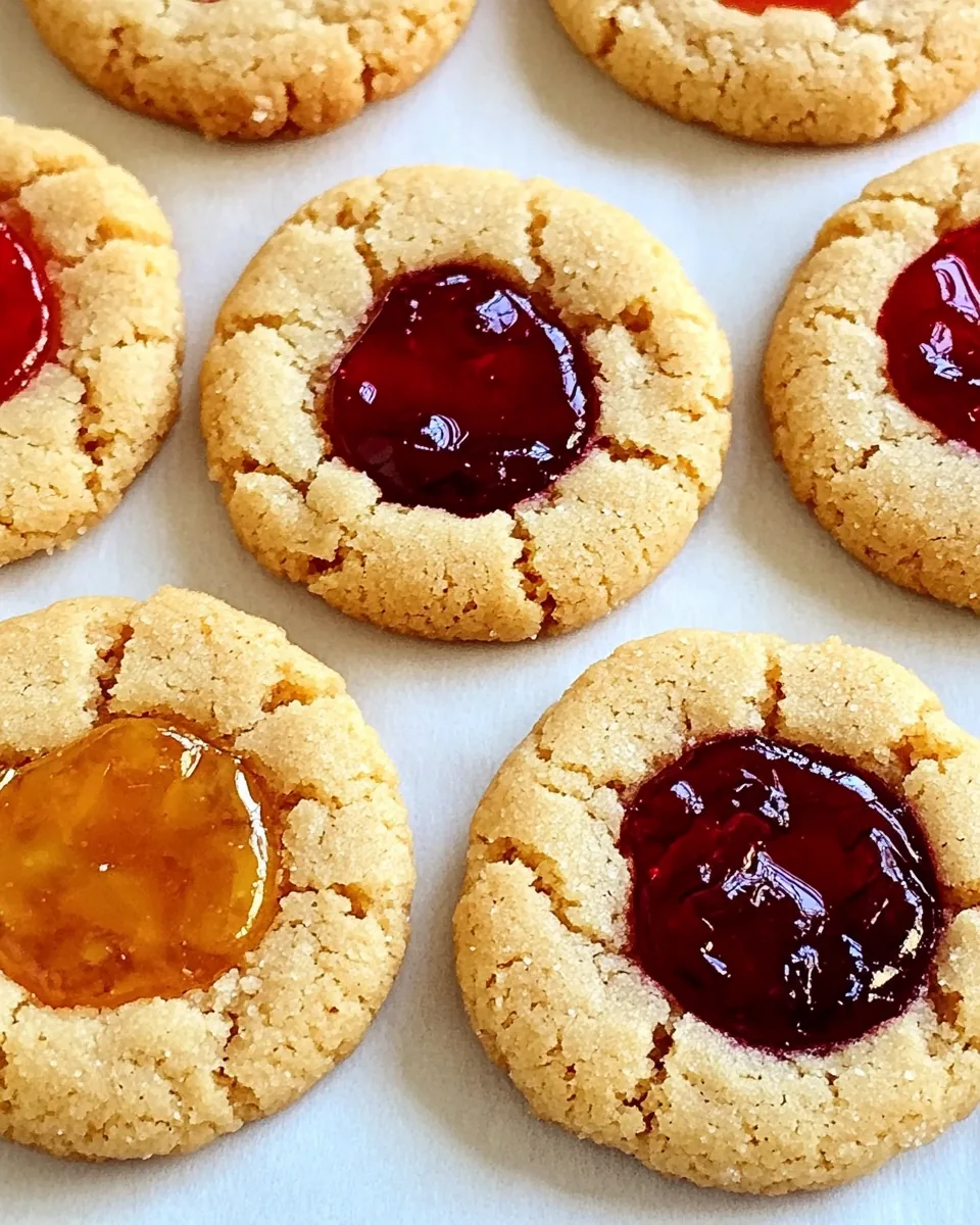 Peanut Butter and Jelly Cookies