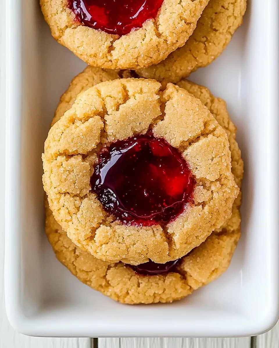 Peanut Butter and Jelly Cookies