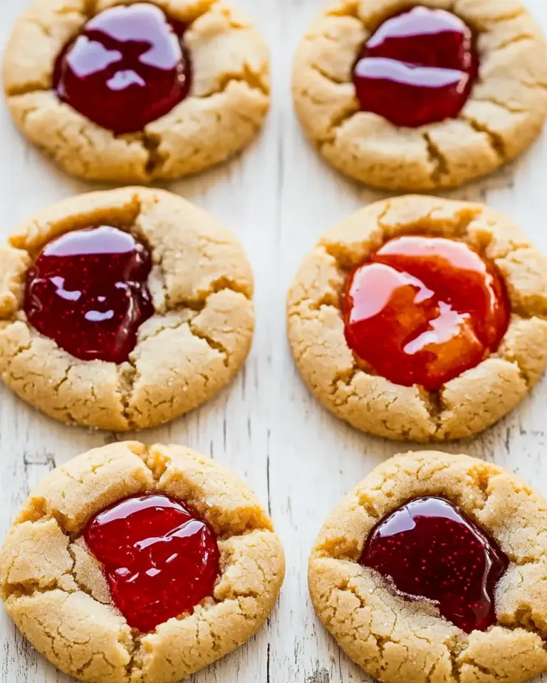 Peanut Butter and Jelly Cookies