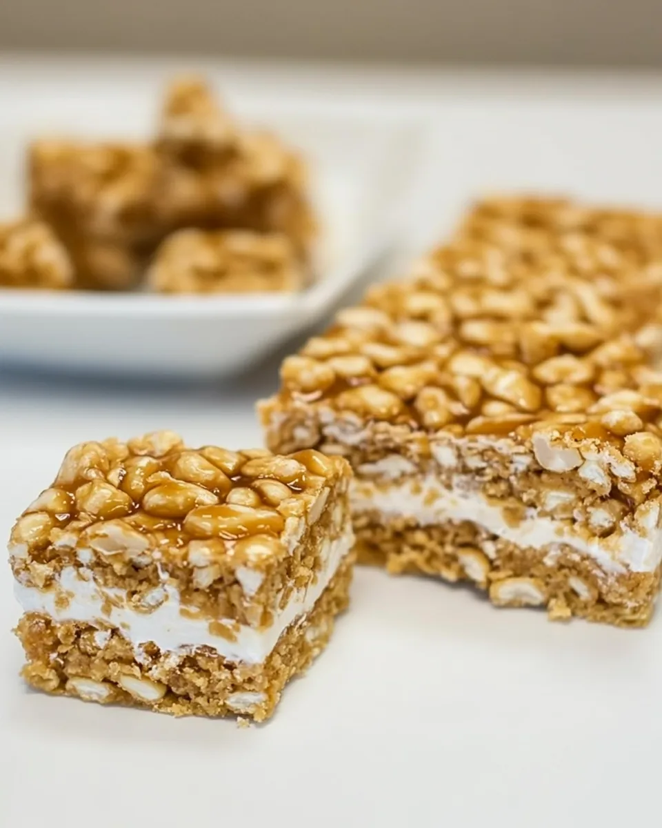 Peanut Chewy Payday Bars