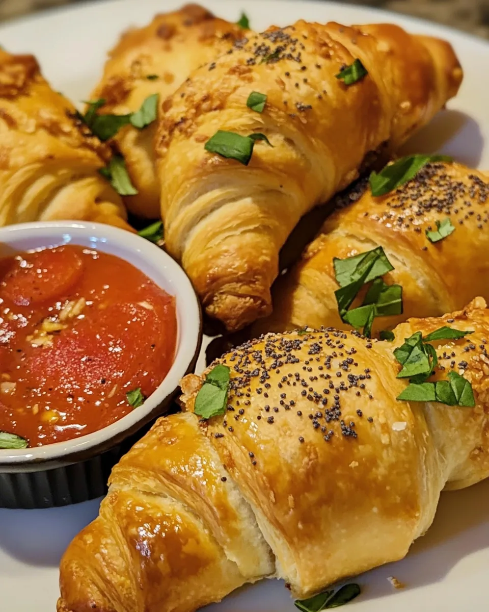 Pepperoni Crescent Rolls