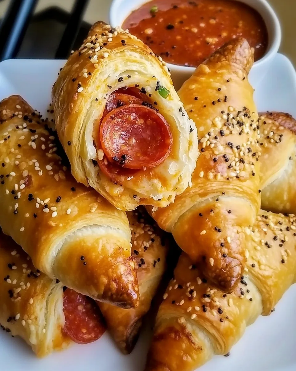 Pepperoni Crescent Rolls