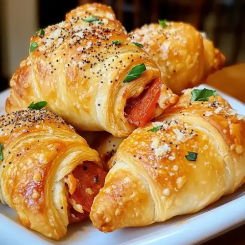 Pepperoni Crescent Rolls