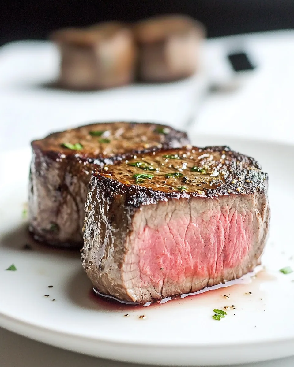 Perfect Pan Seared Rib Eye Filets