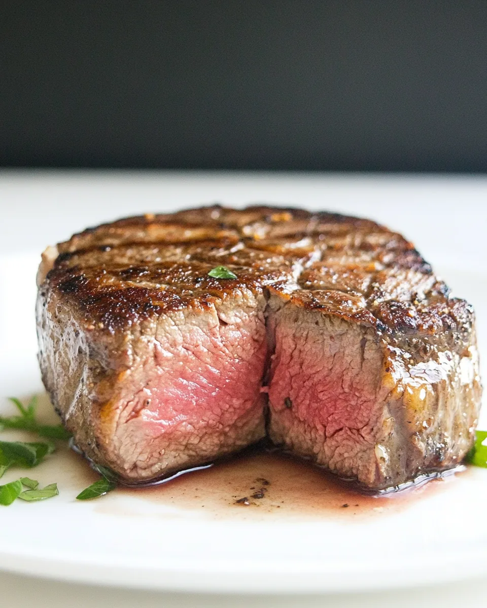 Perfect Pan Seared Rib Eye Filets