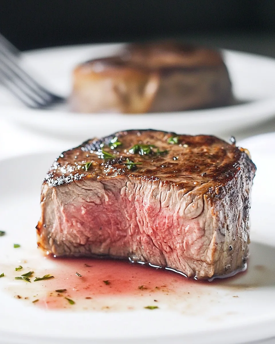 Perfect Pan Seared Rib Eye Filets