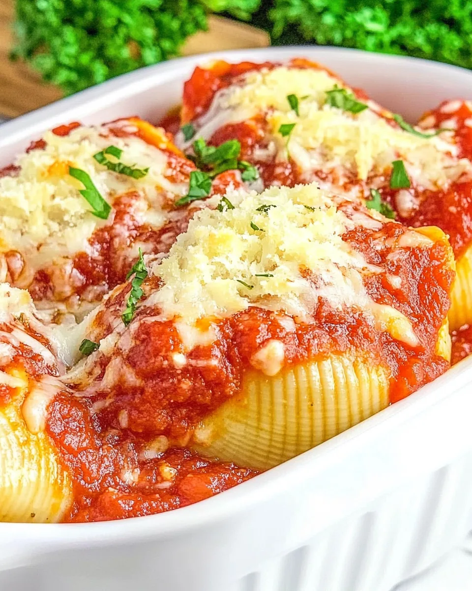 Pesto Stuffed Shells