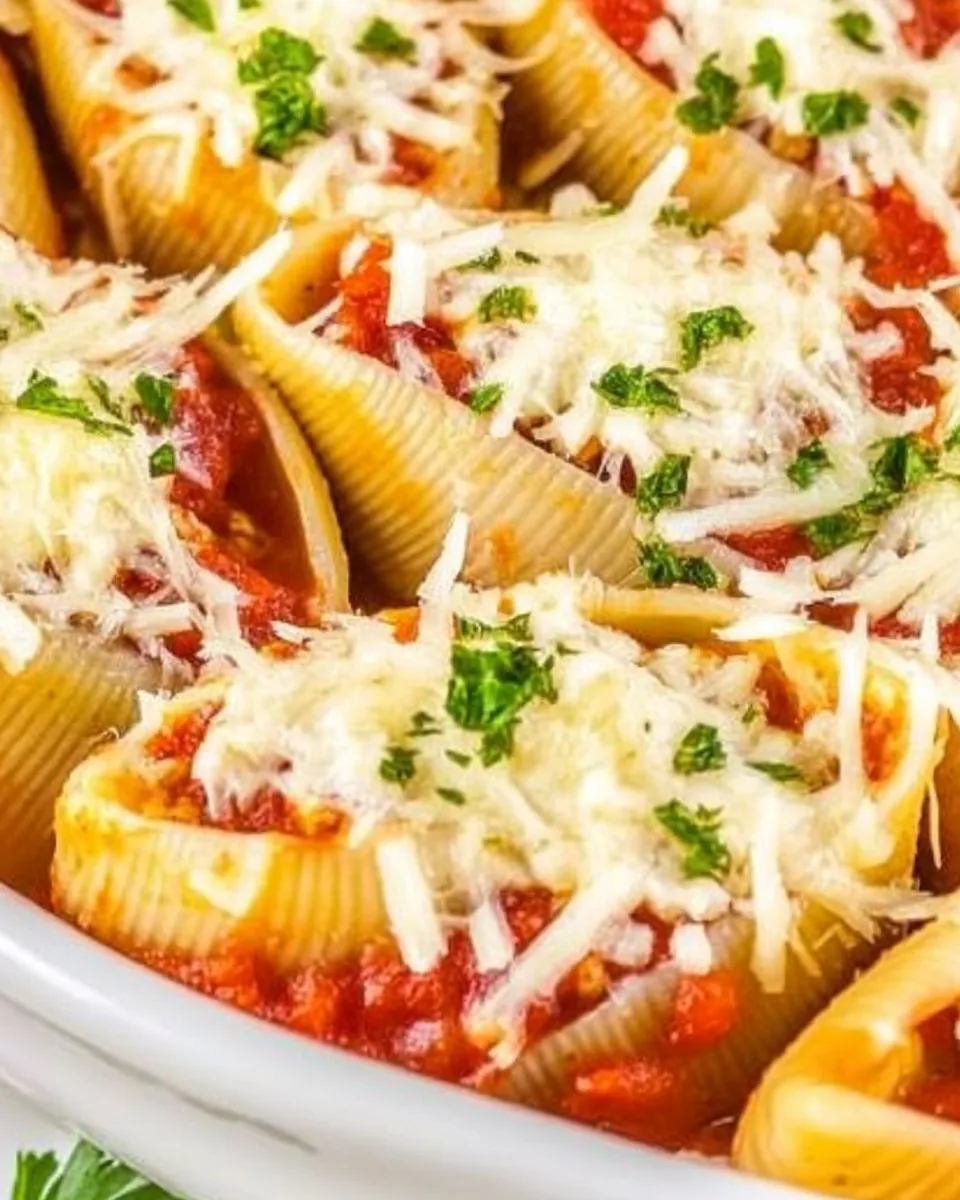 Pesto Stuffed Shells