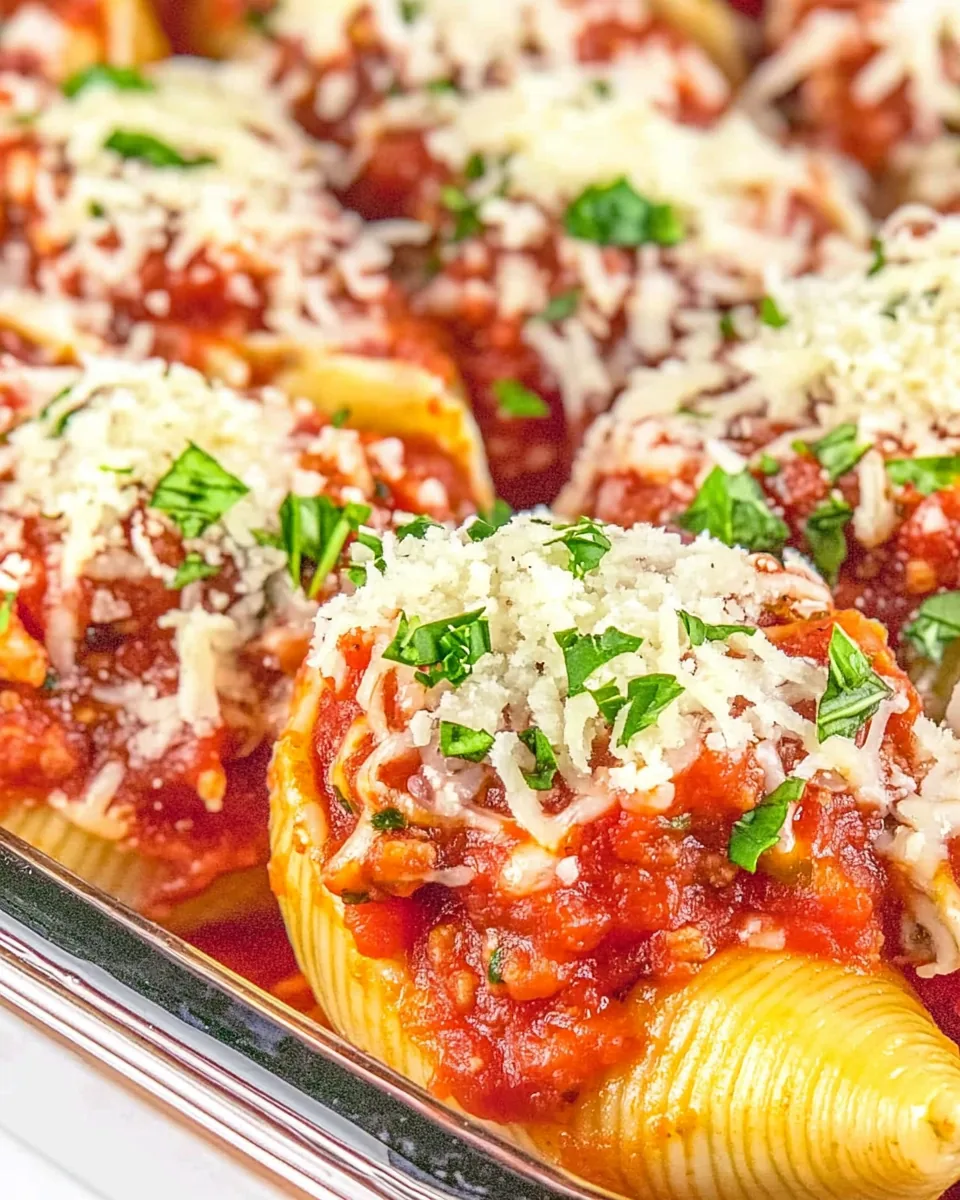 Pesto Stuffed Shells
