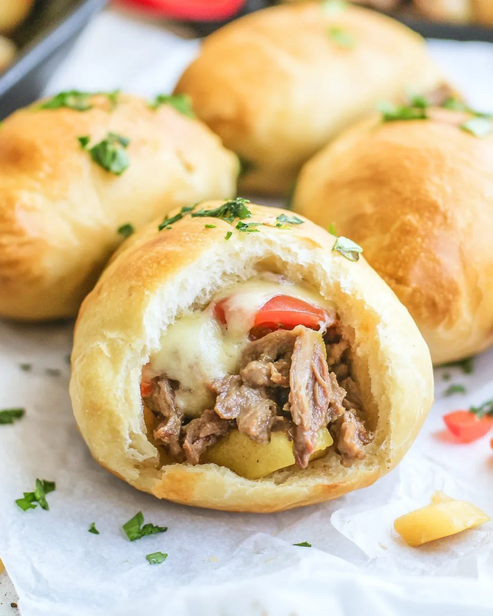 Philly Cheesesteak Bombs