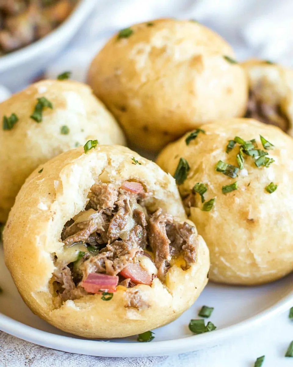 Philly Cheesesteak Bombs