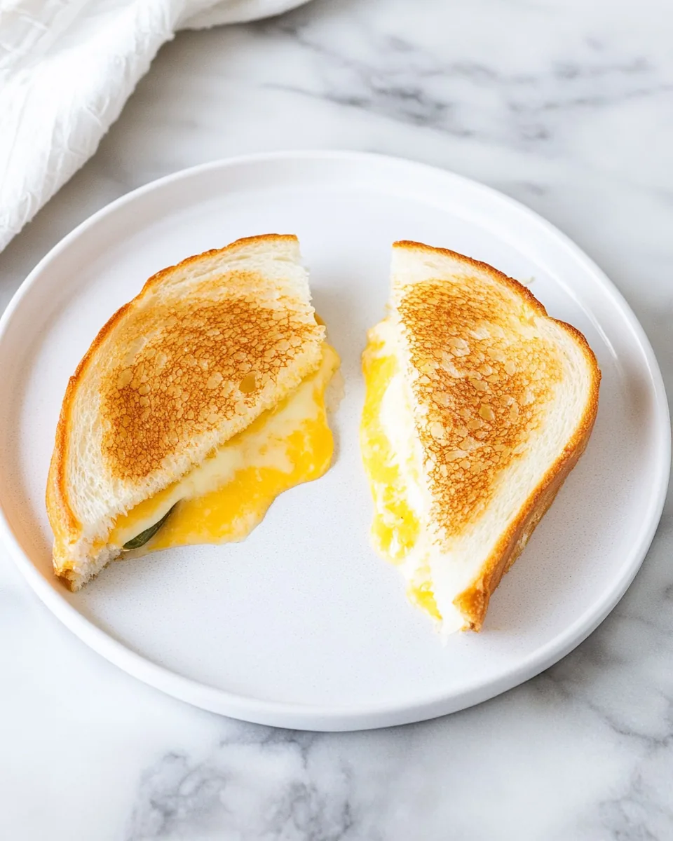 Pickle Grilled Cheese Sandwiches