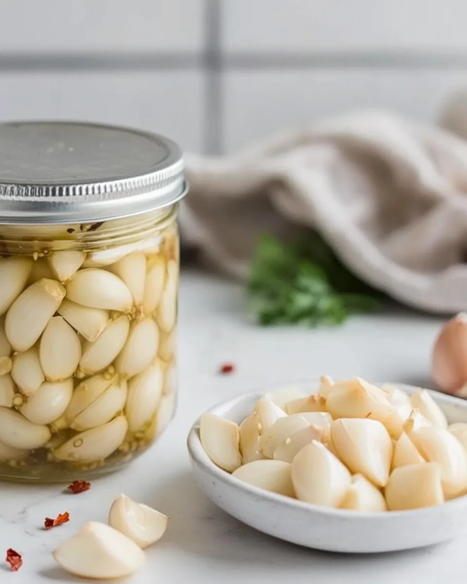 Pickled Garlic