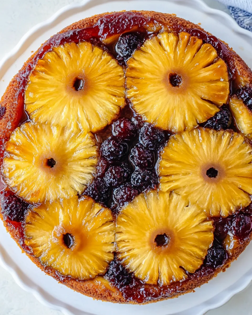 Pineapple Upside Down Cake