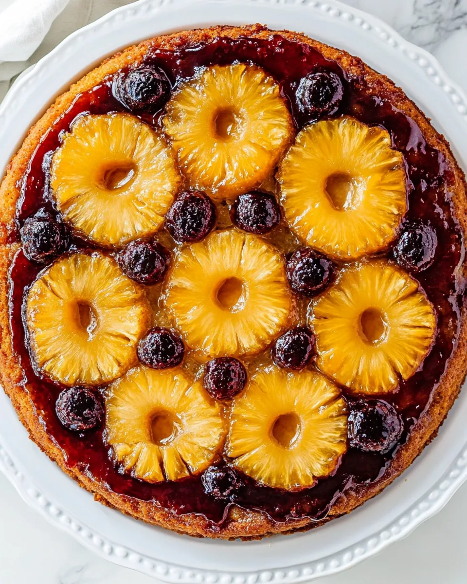 Pineapple Upside Down Cake