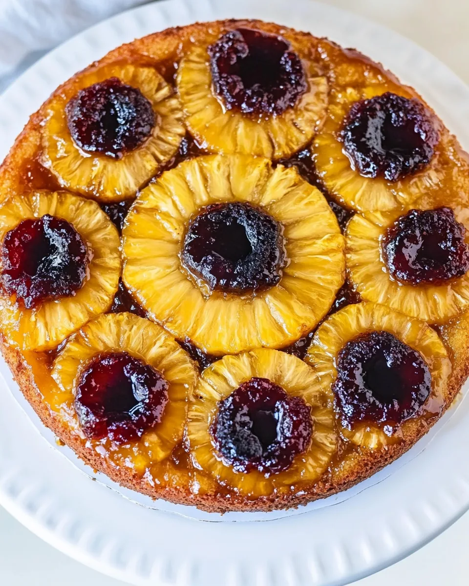 Pineapple Upside Down Cake