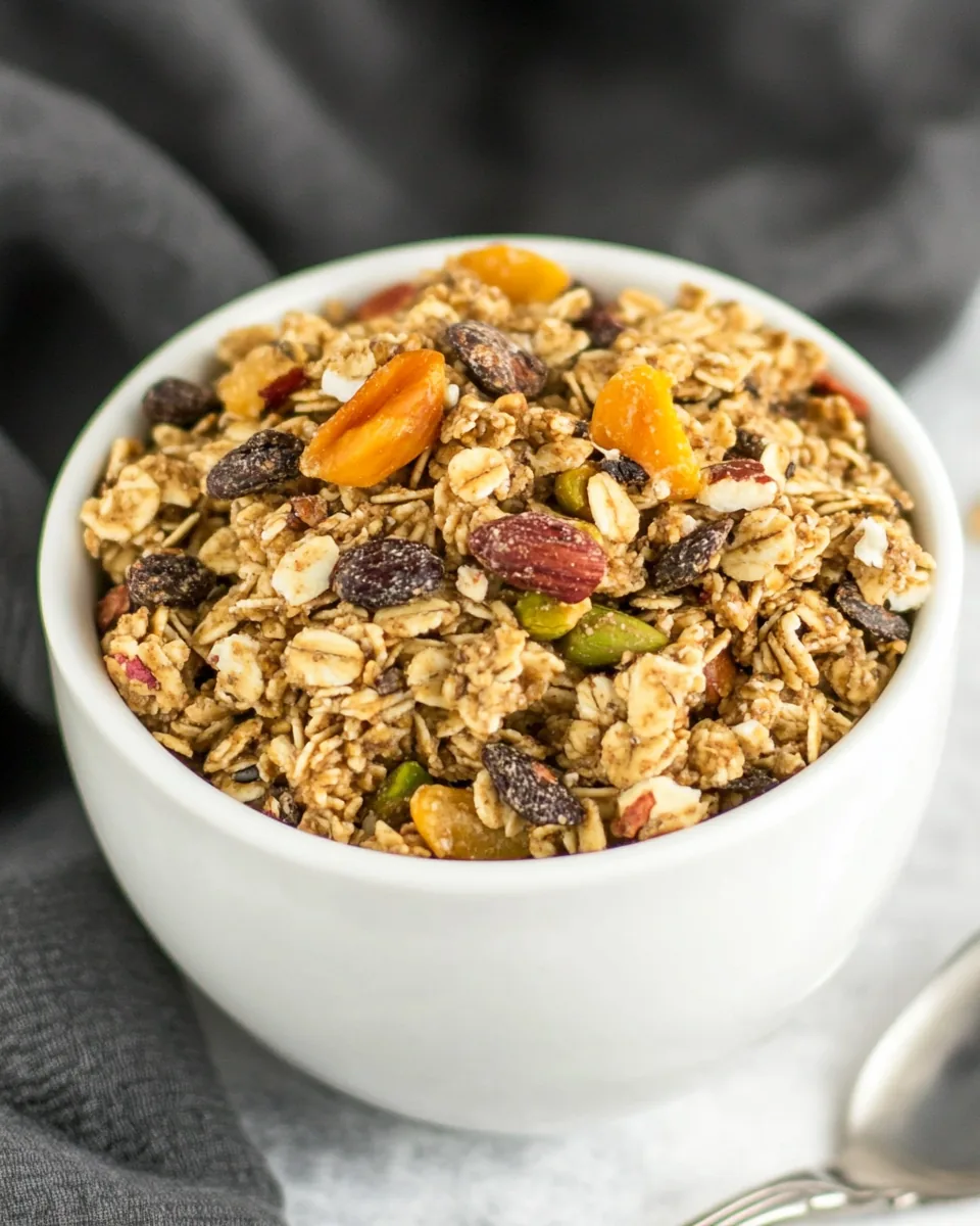 Pistachio Coconut Granola