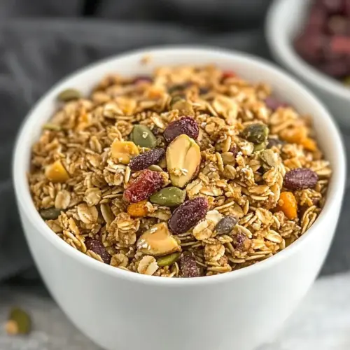 Pistachio Coconut Granola