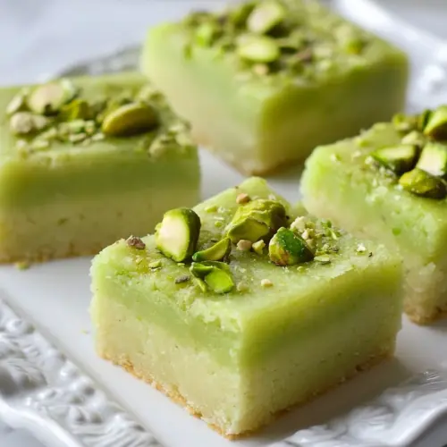 Pistachio Cookie Bars