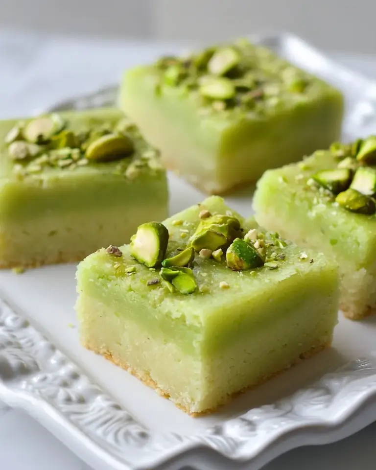 Pistachio Cookie Bars