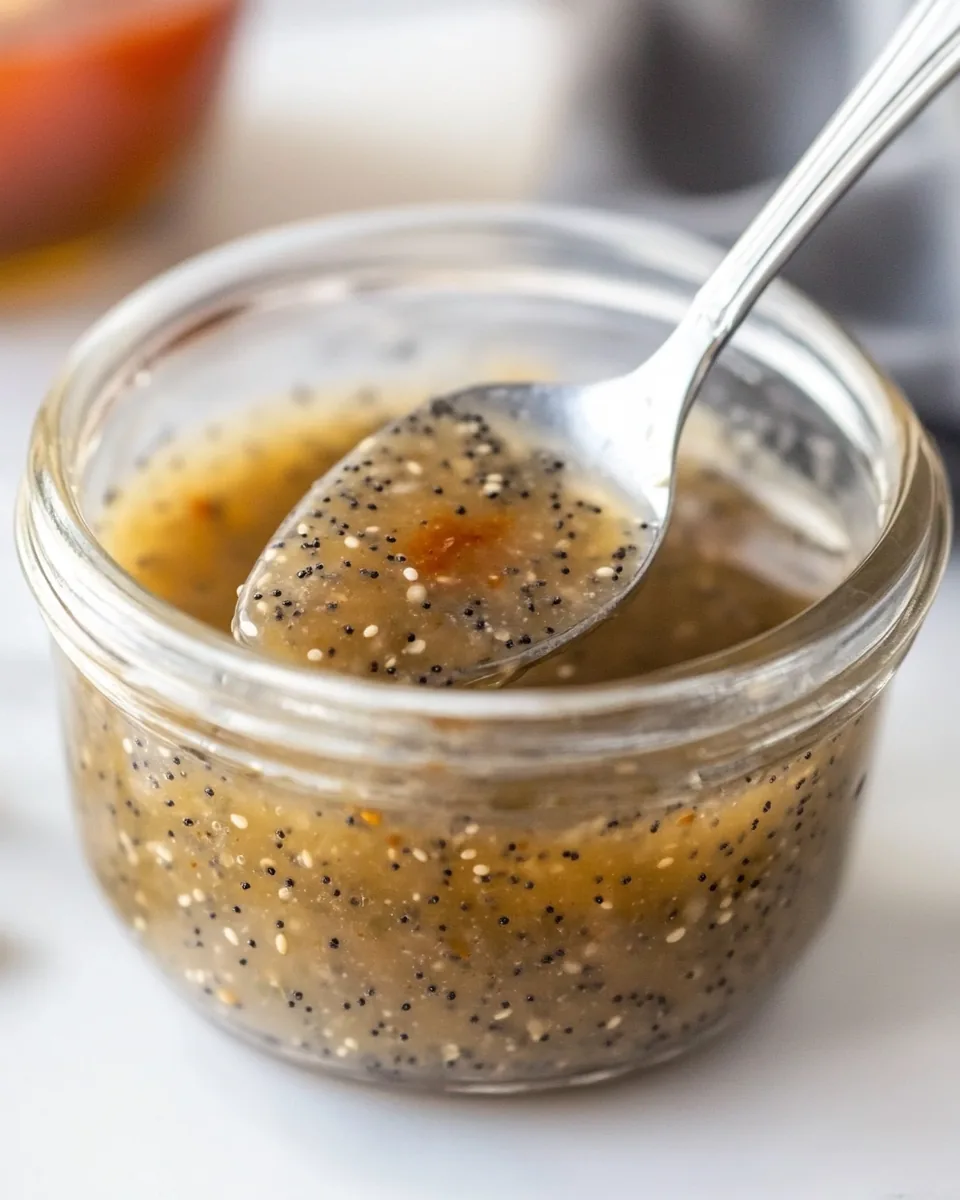 Poppy Seed Dressing