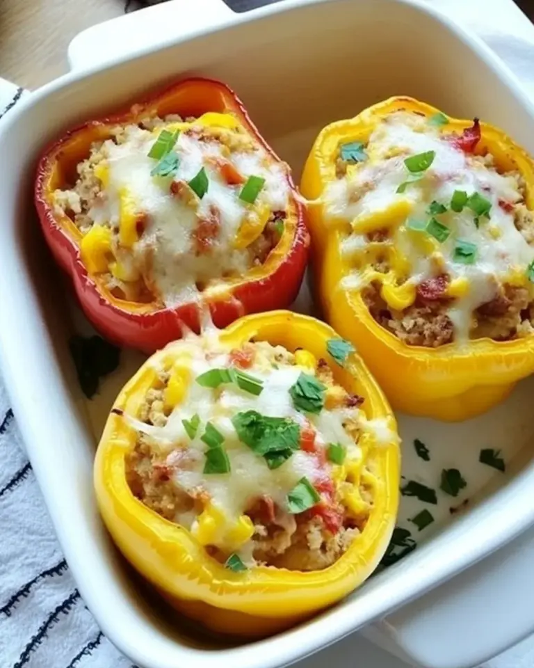 Pot o Gold Stuffed Peppers
