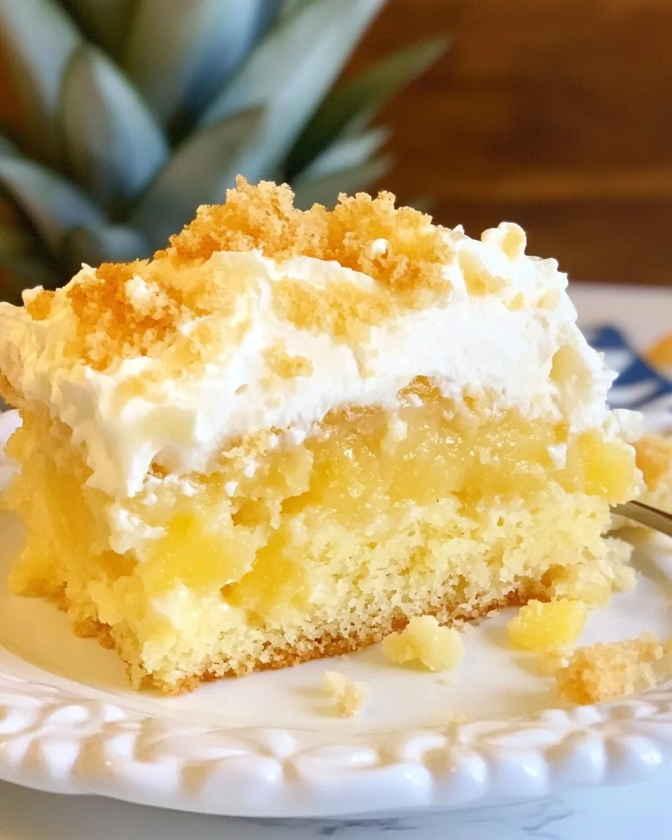 Practically Perfect Pineapple Cake