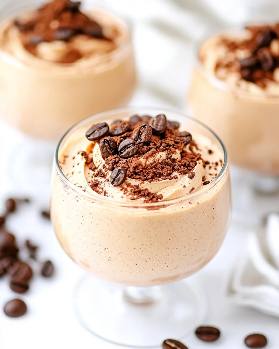Protein Coffee Mousse