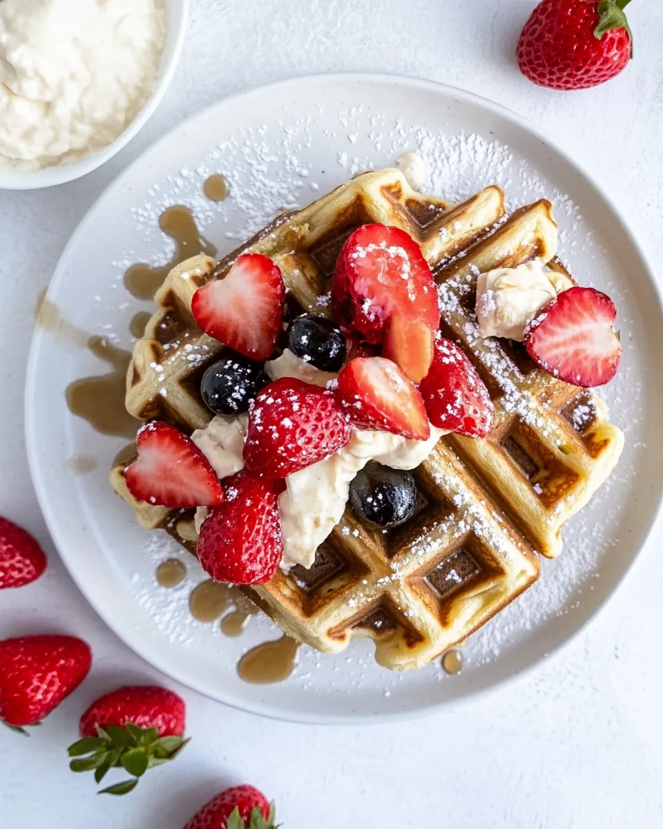 Protein Waffles