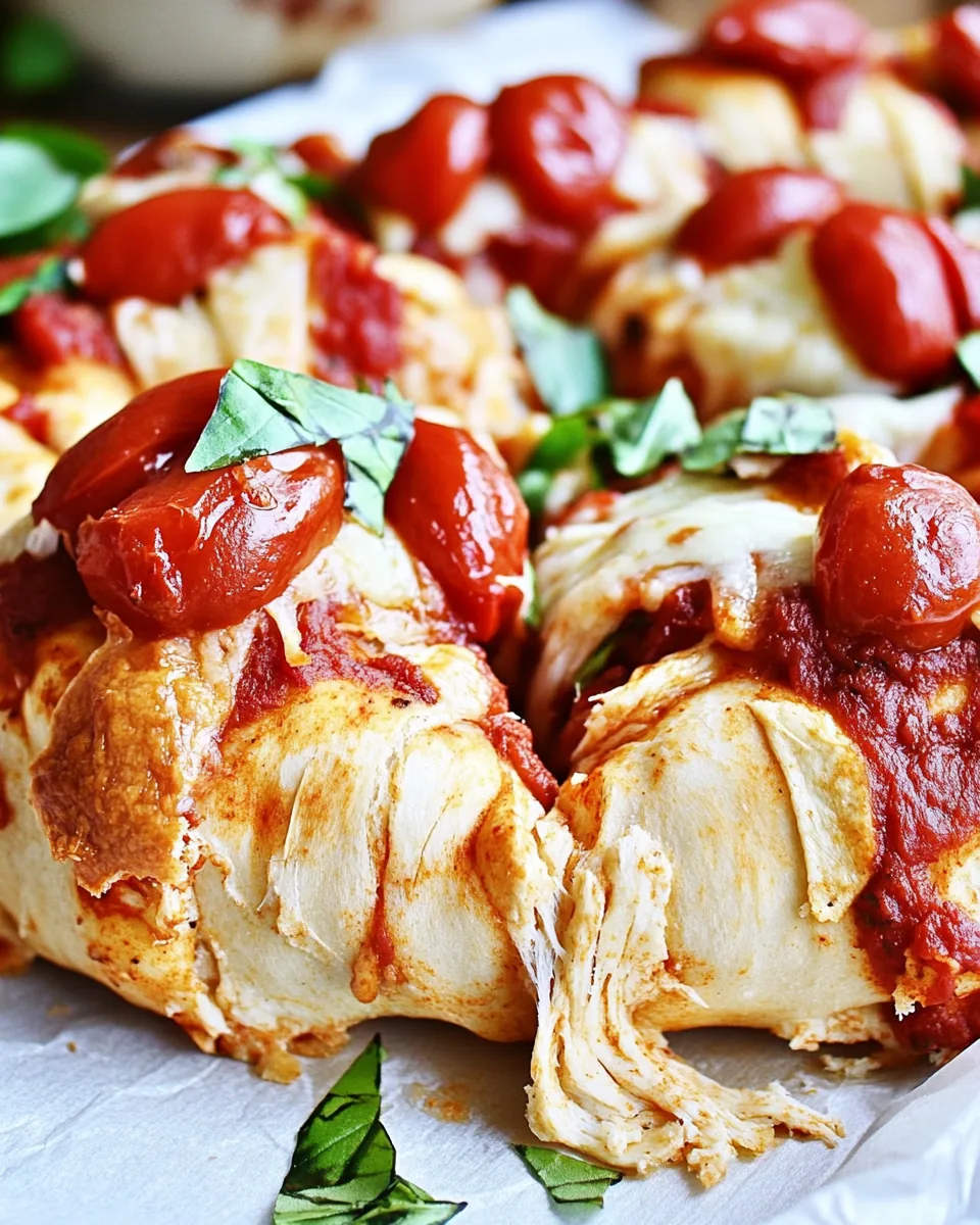 Pull Apart Pizza Bread