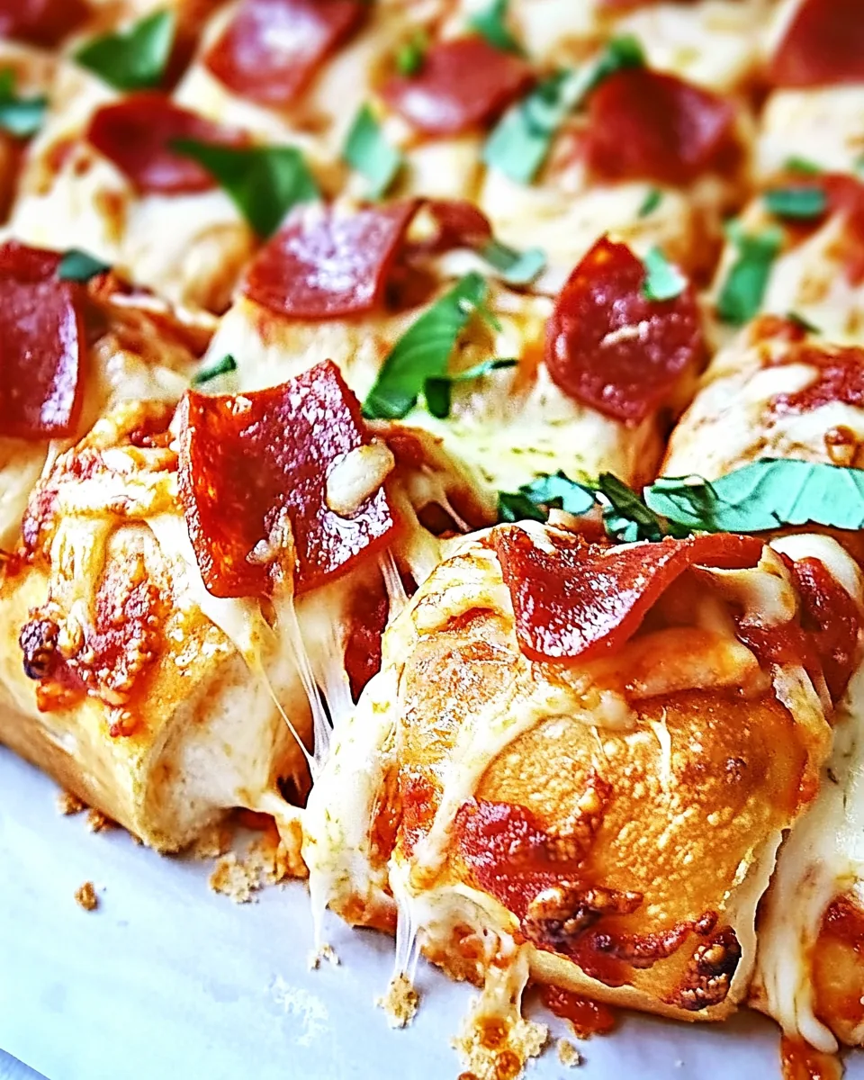 Pull Apart Pizza Bread