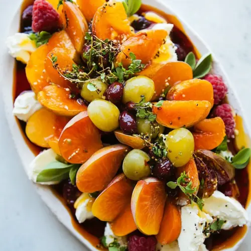 Fruit And Cheese Appetizer
