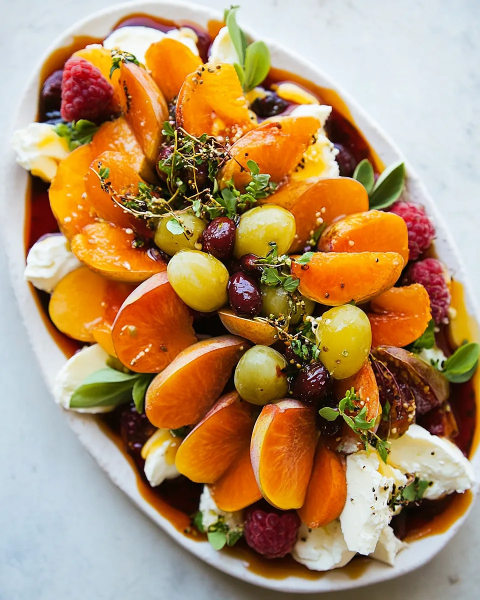 Fruit And Cheese Appetizer