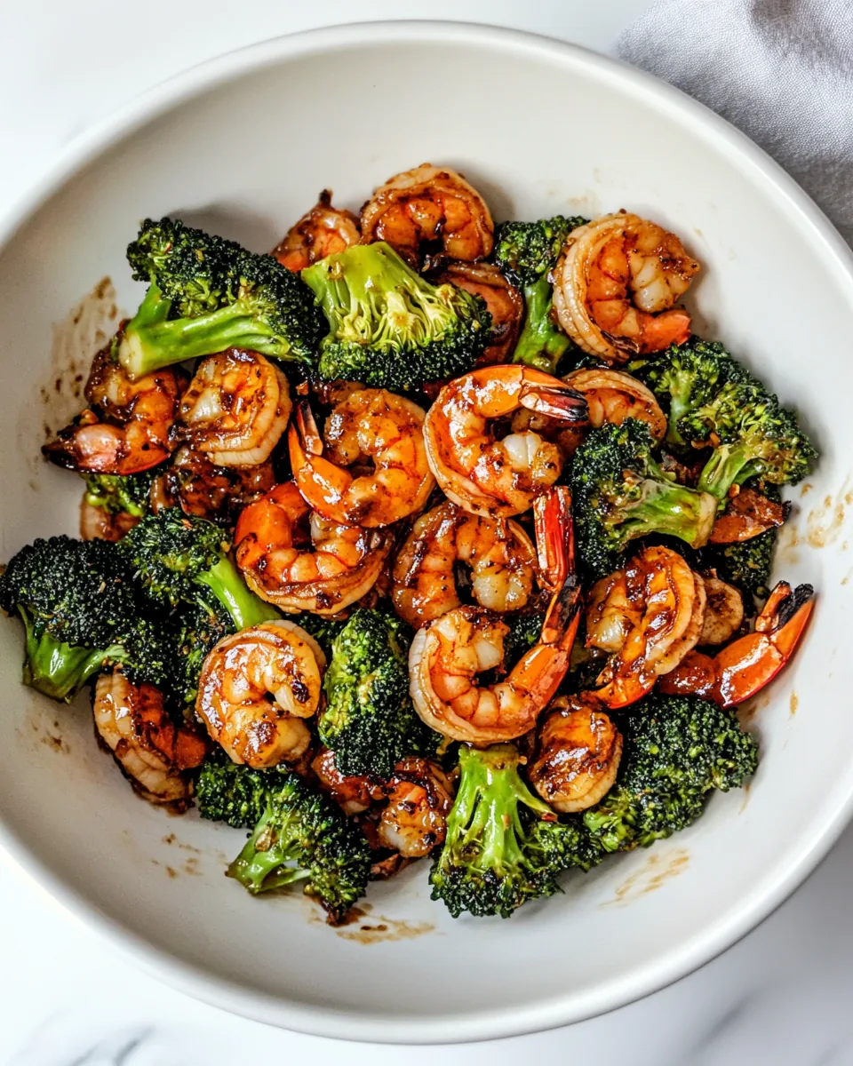 Quick Shrimp and Broccoli Stir Fry