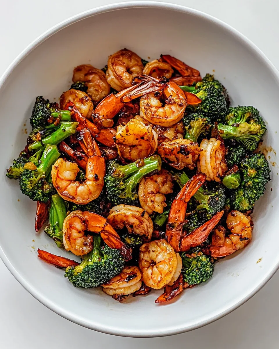 Quick Shrimp and Broccoli Stir Fry