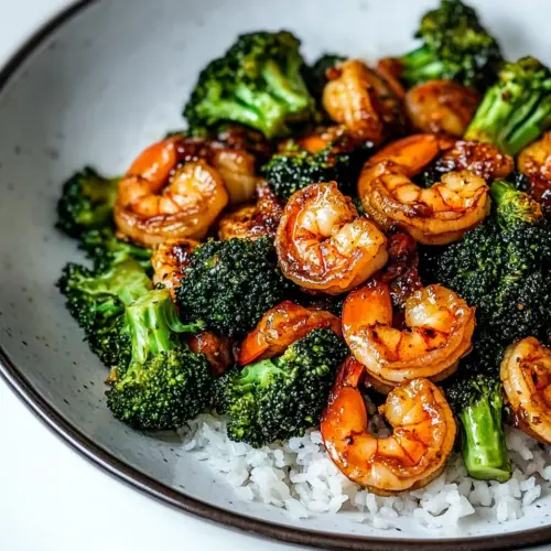 Quick Shrimp and Broccoli Stir Fry