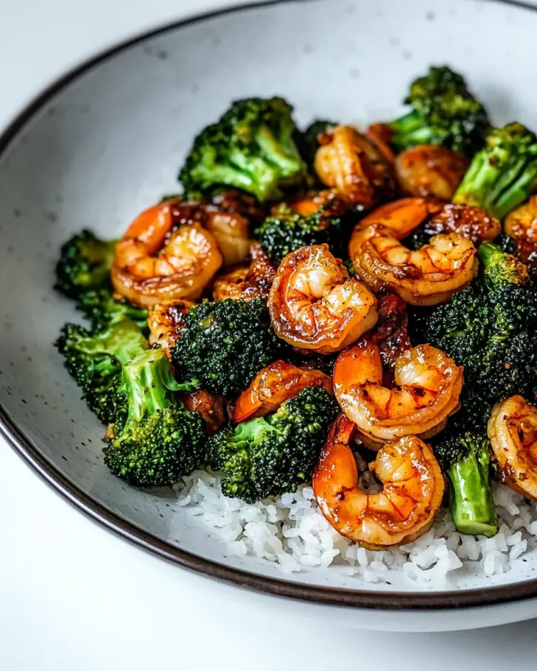 Quick Shrimp and Broccoli Stir Fry