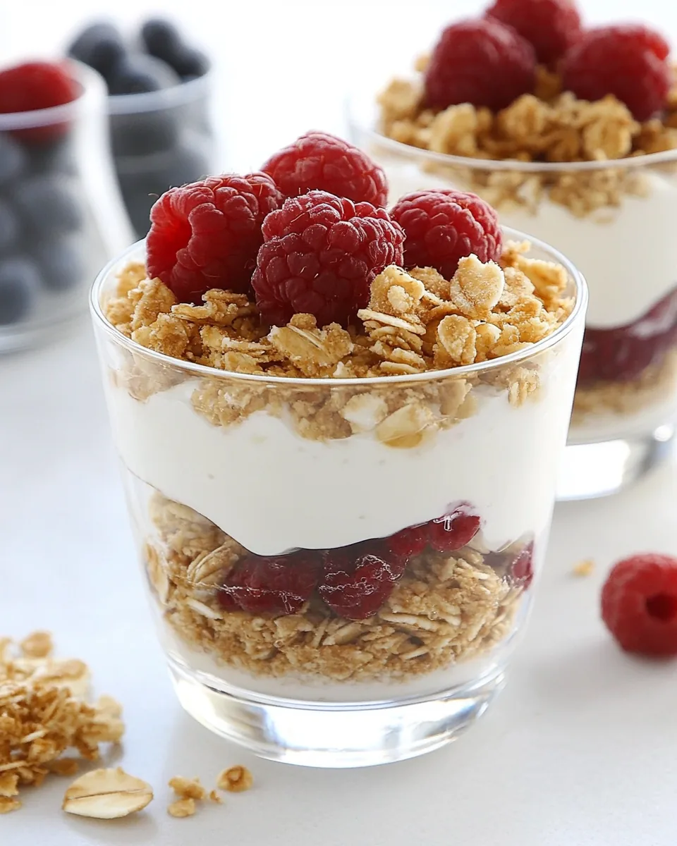 Quick Yogurt Parfaits