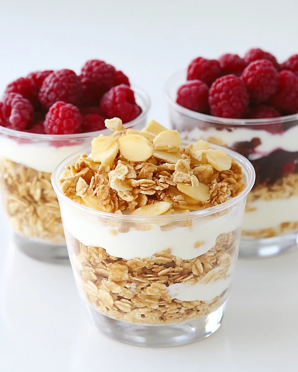 Quick Yogurt Parfaits