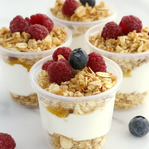 Quick Yogurt Parfaits