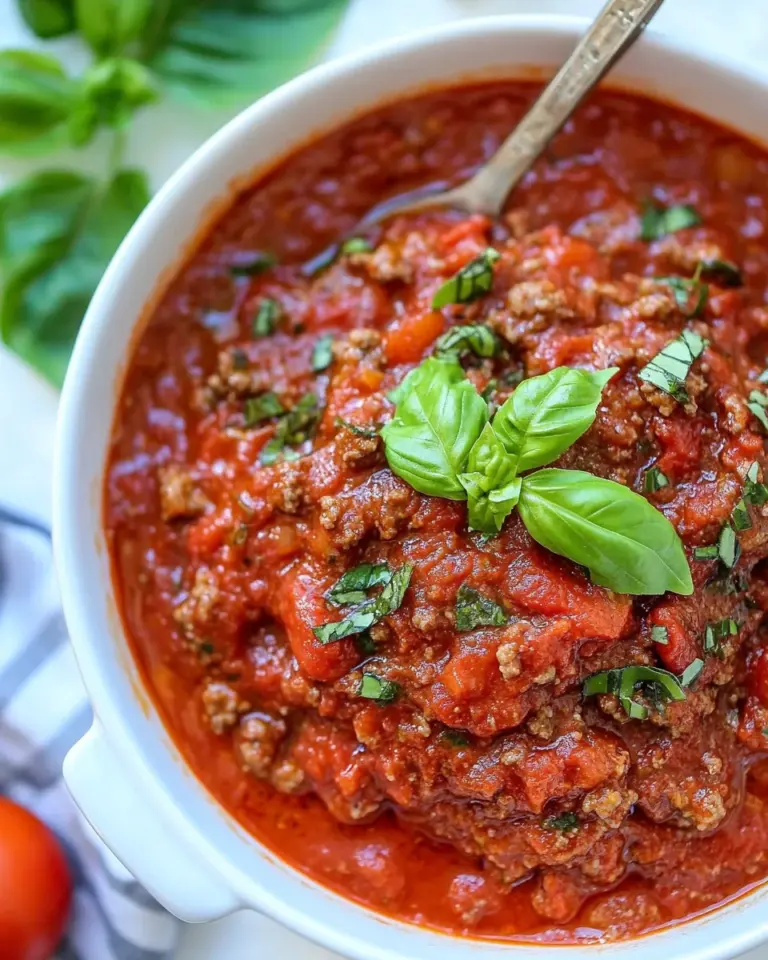Sausage Marinara Sauce