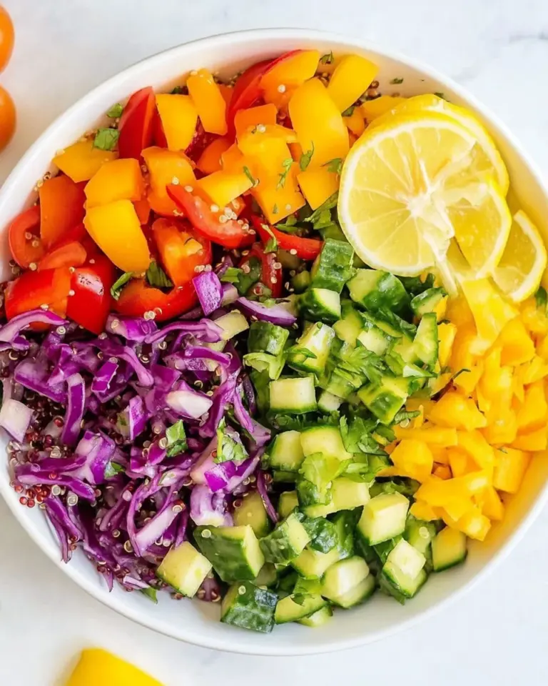 Rainbow Quinoa Salad