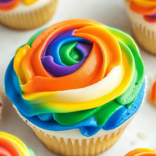 Rainbow Swirl Frosting